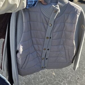 Women's Gray Varsity Jacket